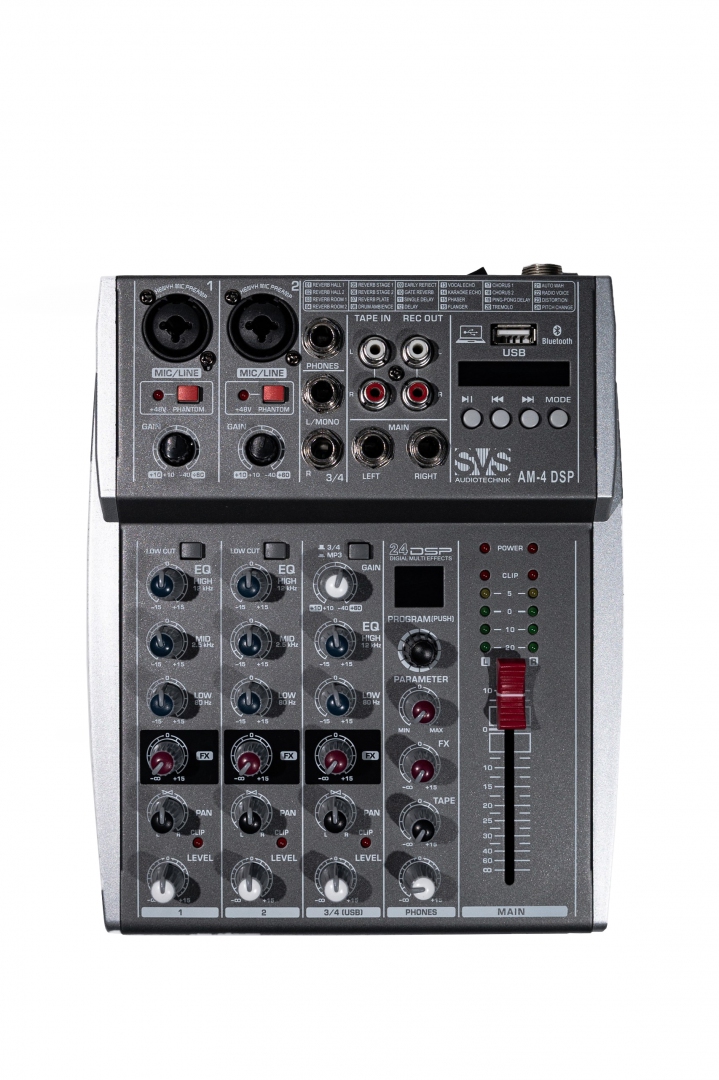 SVS Audiotechnik mixers AM-4 DSP Аналоговый микшерный пульт, 4-канала в Армавире